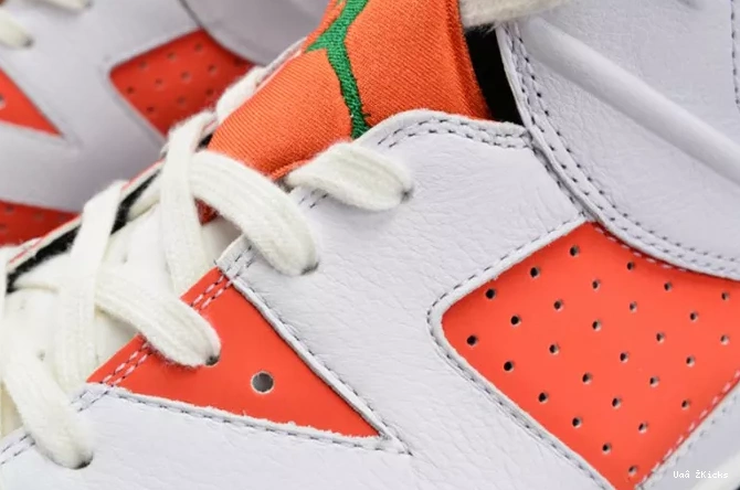 Jordan Retro Breathable Like Gatorade 655 Mike 6 4757 384664- White 0909